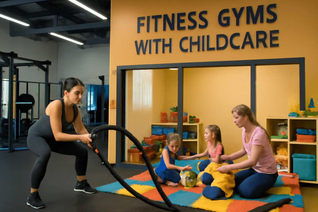 Fitness Gyms with Childcare