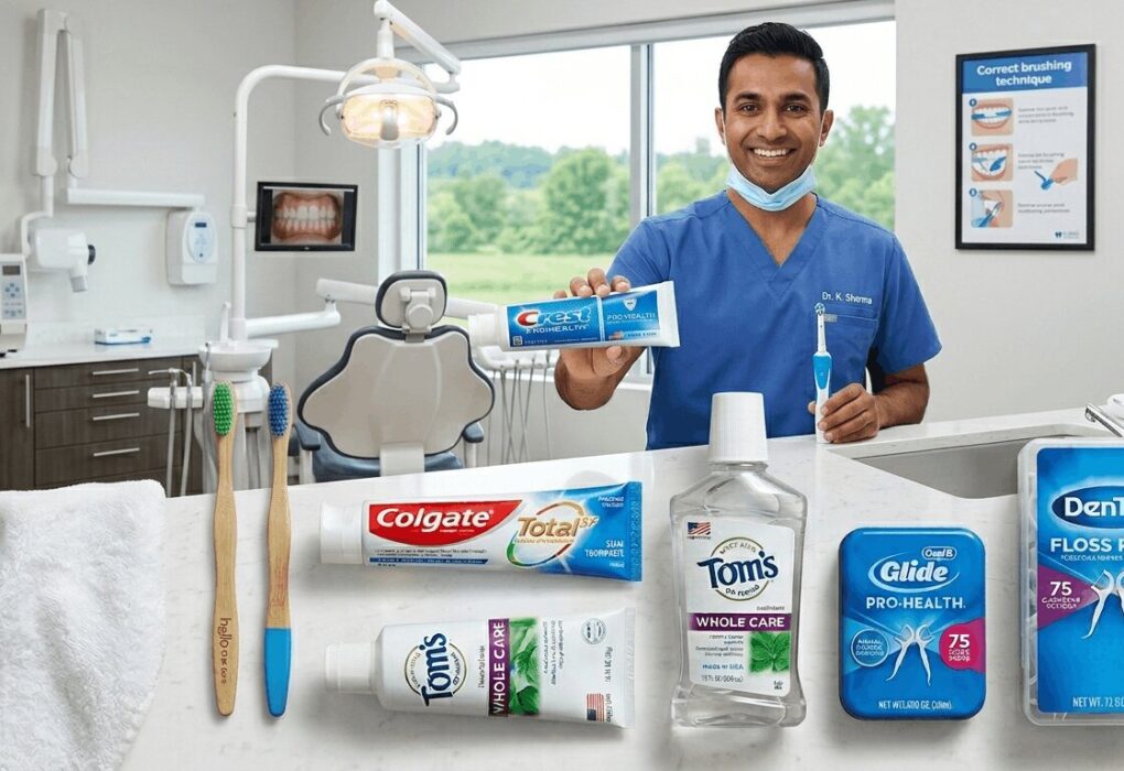 Top Oral Care Products Recommended by Dentists in America